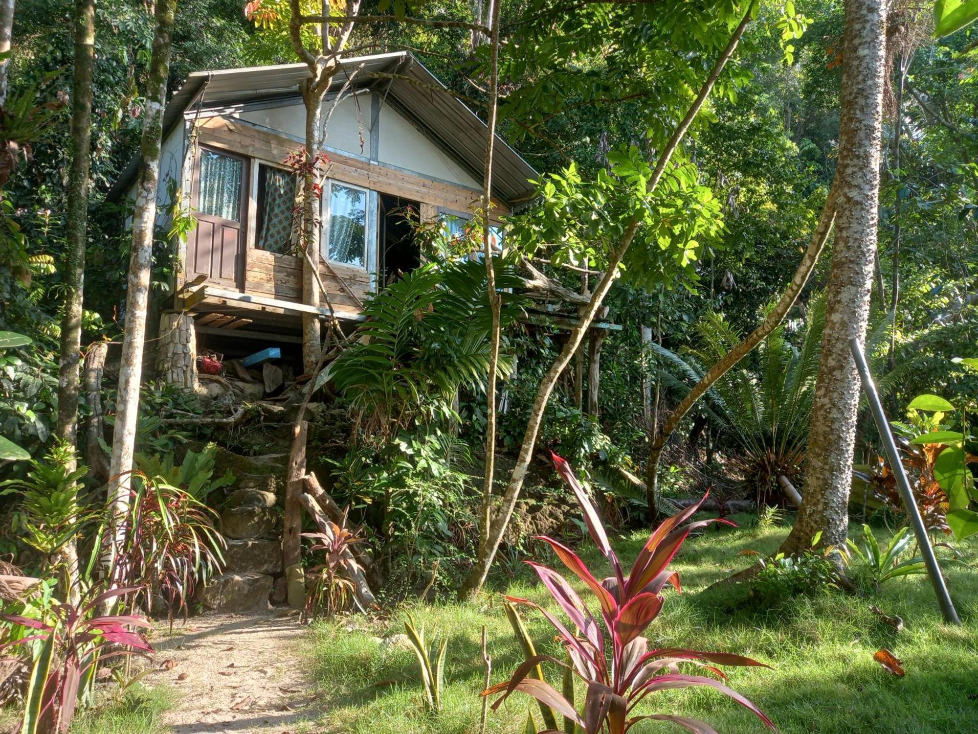 Sumatra Ecolodge Sungaipisang Buitenkant foto