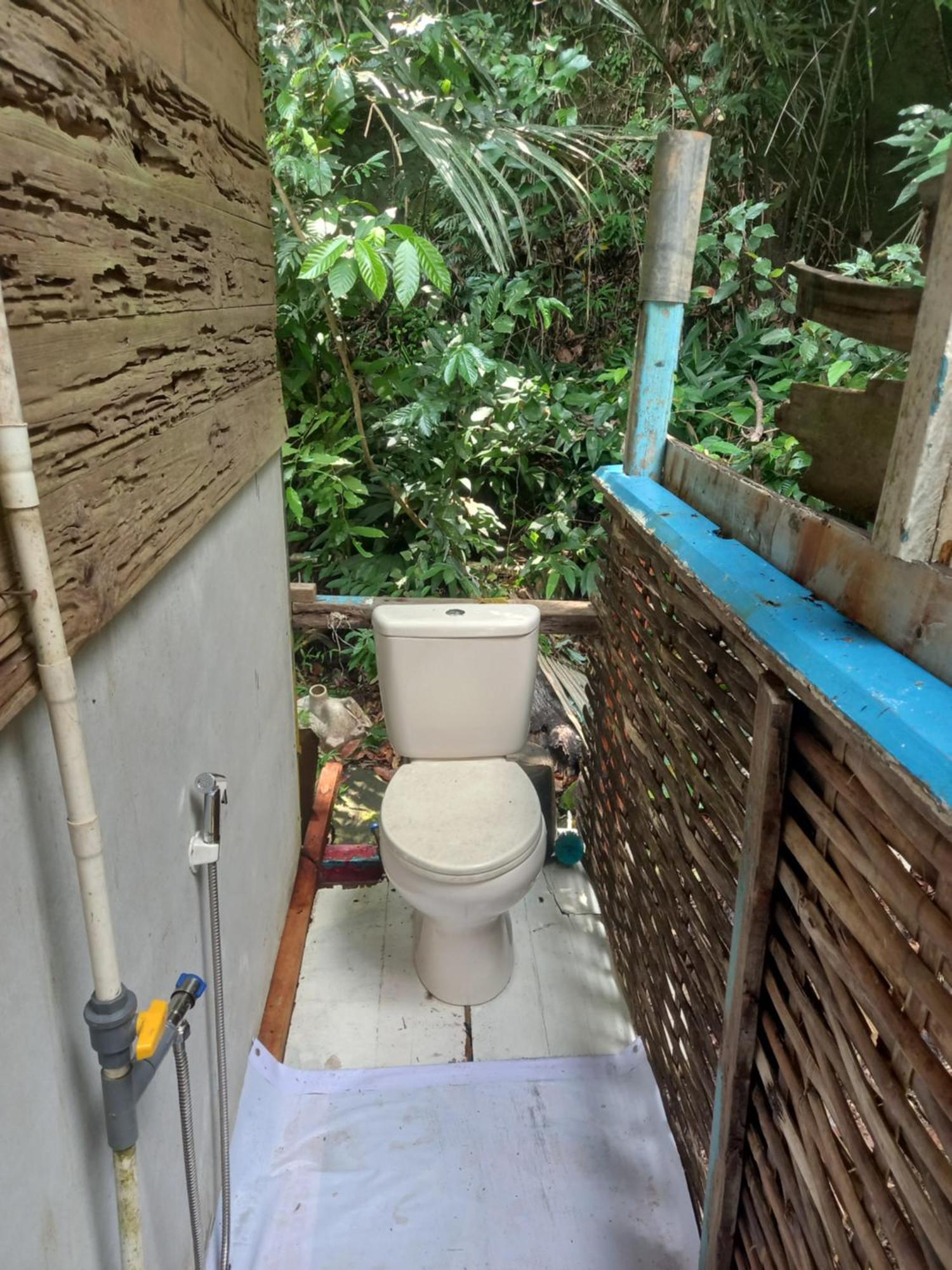 Sumatra Ecolodge Sungaipisang Buitenkant foto
